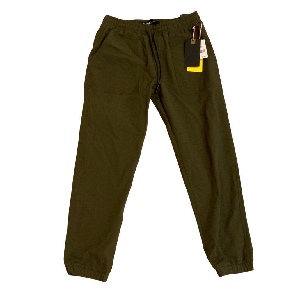 Switch Remarkable Men’s Olive Green Tech Twill Jogger Medium New